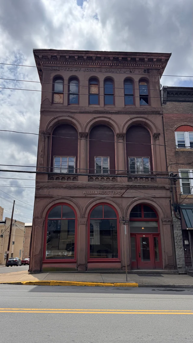 Image showing the historic Douty Building in Shamokin