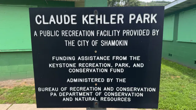 Claude Kehler Park in Shamokin