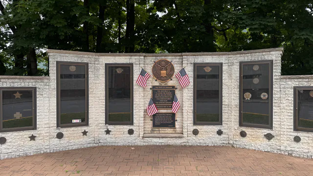 The Price of Freedom Veterans Memorial in Shamokin