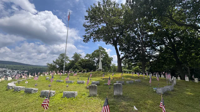 Second view of Soldiers Circle in Shamokin
