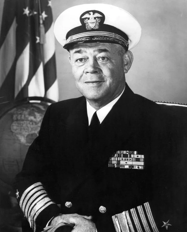 Official U.S. Navy portrait of Admiral Herbert G. Hopwood in uniform